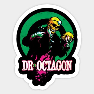 Dr. Octagon Sticker